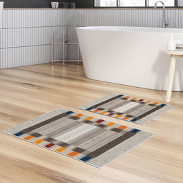 Mijölnir Juego de alfombrillas de baño Multicolor Kt465